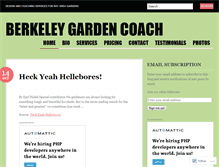 Tablet Screenshot of berkeleygardencoach.com